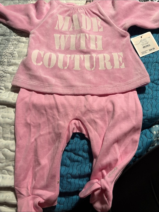 Juicy Couture Other - Juicy Couture Pink Graphic Kids Pajama Top